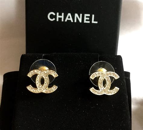 earring chanel classic|Shop Used Chanel Earrings .